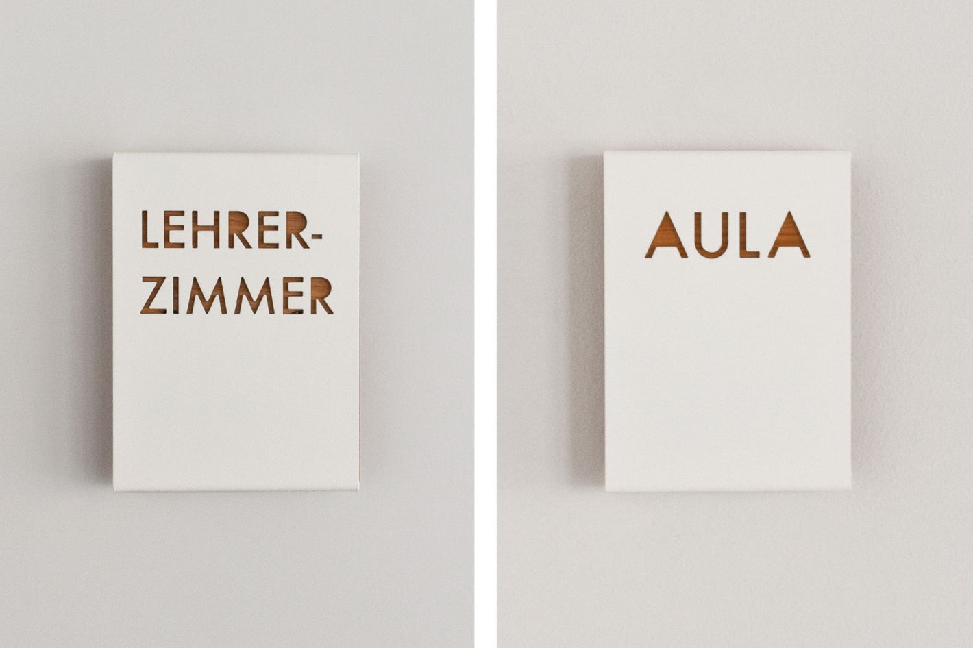 Raumbeschriftung 